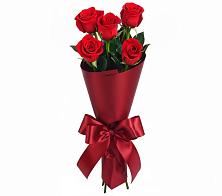 Букет 5 Красных роз Эдлесс Лав в Слободском