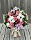 Букет цветов из: Альстромерии, Гвоздики, Розы и Хризантемы в Слободском