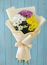 Букет цветов из:  Хризантемы в Слободском