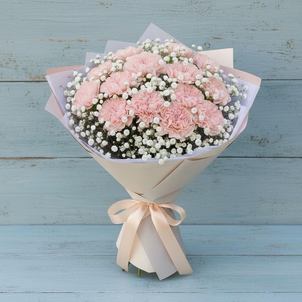 Букет цветов из: Гвоздики в Слободском