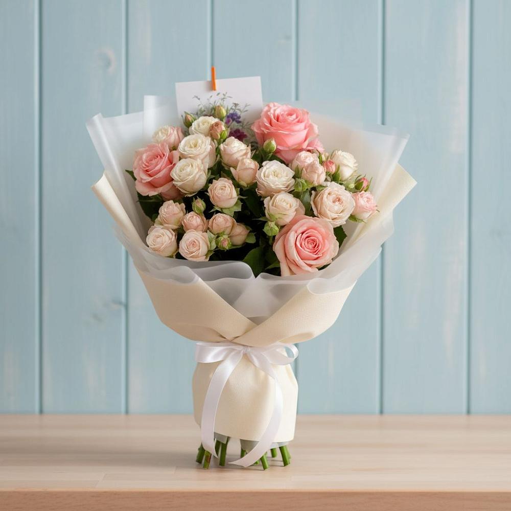 Букет цветов из: Розы в Слободском