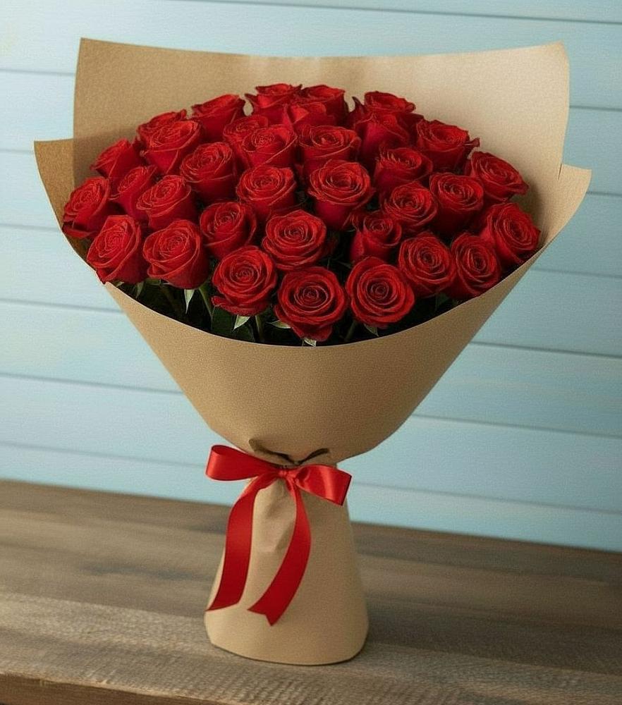Букет Красные розы Милано в Слободском