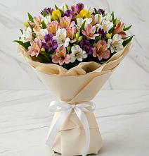 Букет цветов из:  Альстромерии в Слободском