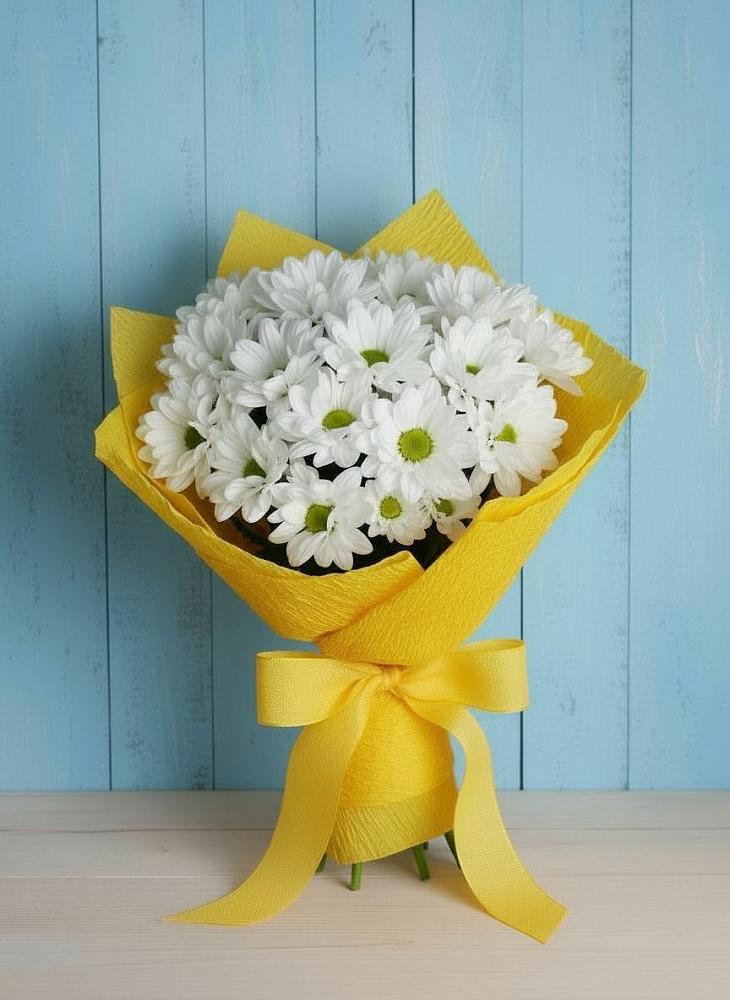 Букет цветов из: Хризантемы в Слободском