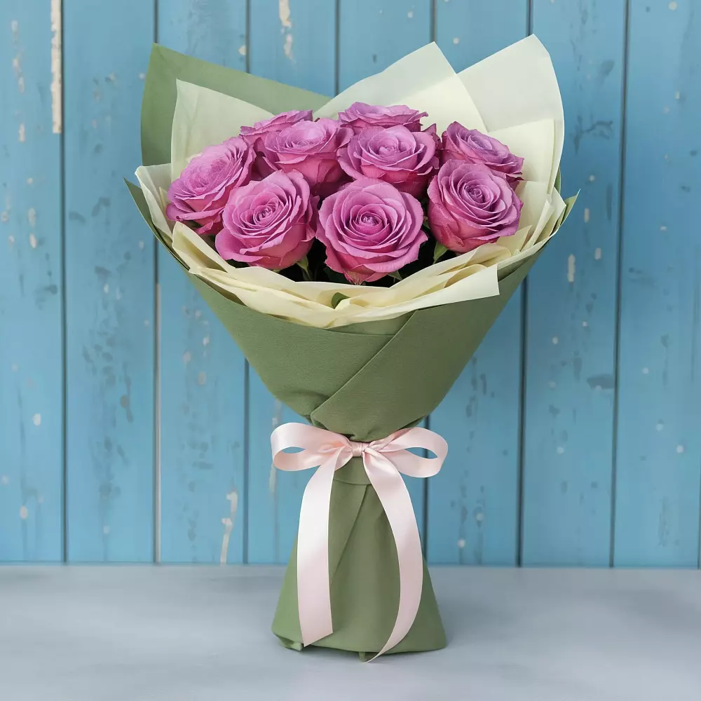 Букет Розы Фёрст Леди в Слободском