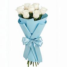 Букет 7 белых роз Проуд #REPLACE_PRED# Слободском