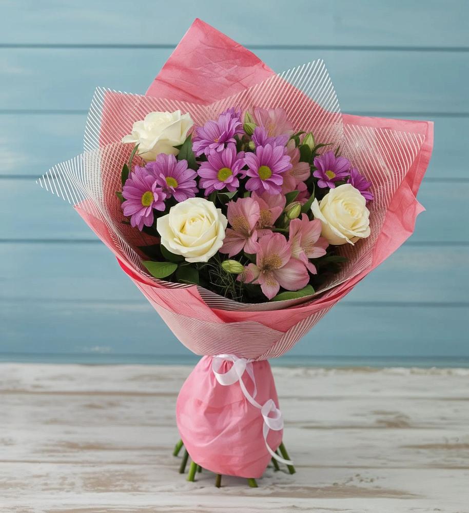 Букет цветов из: Герберы в Слободском