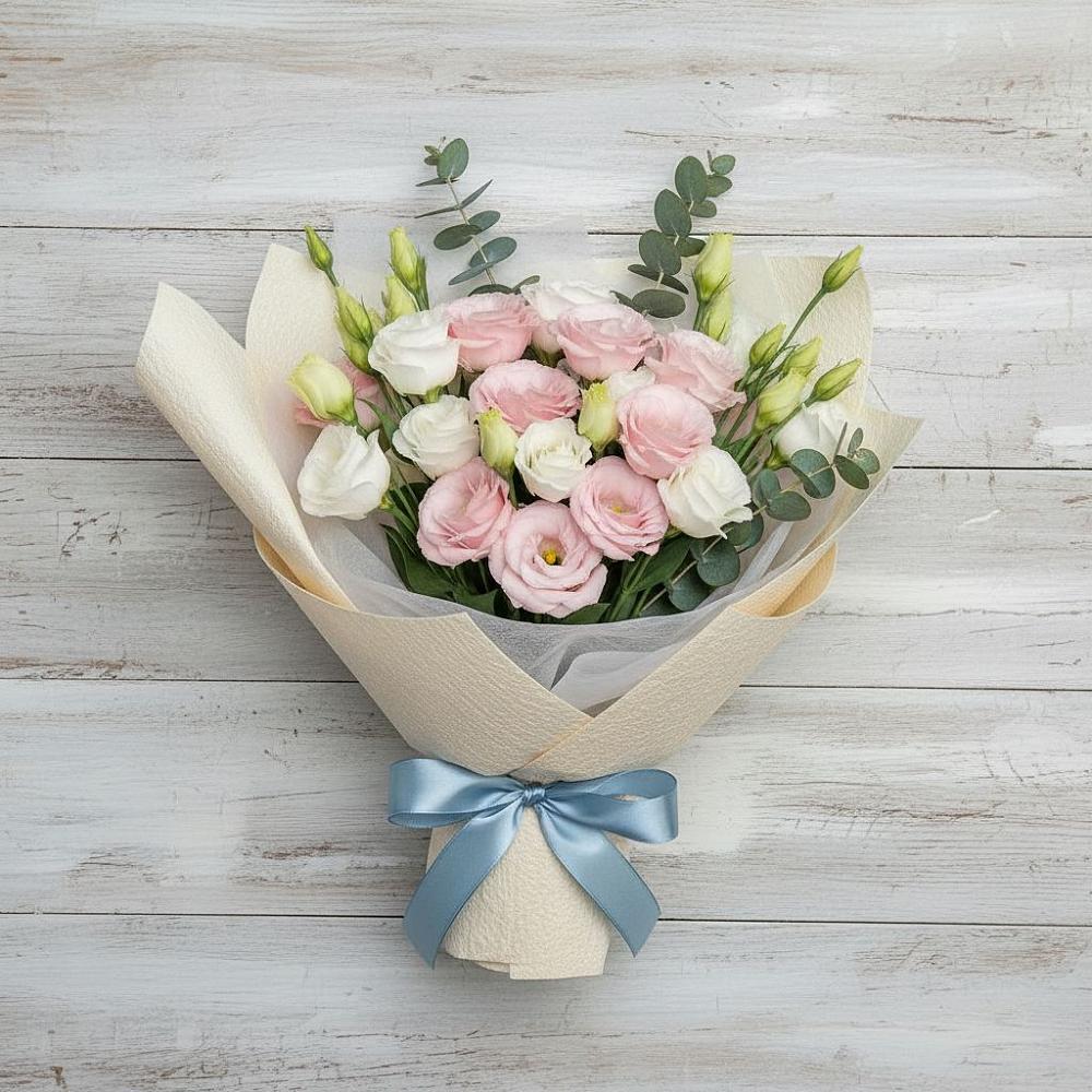 Букет цветов из: Лизиантусы в Слободском